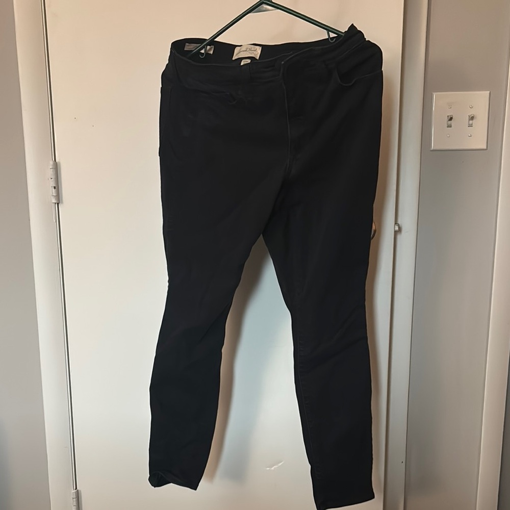 Black Slim Fit Pants